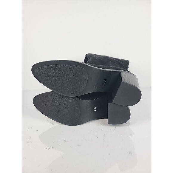 Seychelles Paradise City Leather Over the Knee Boots Black Size 7.5 - Picture 13 of 15